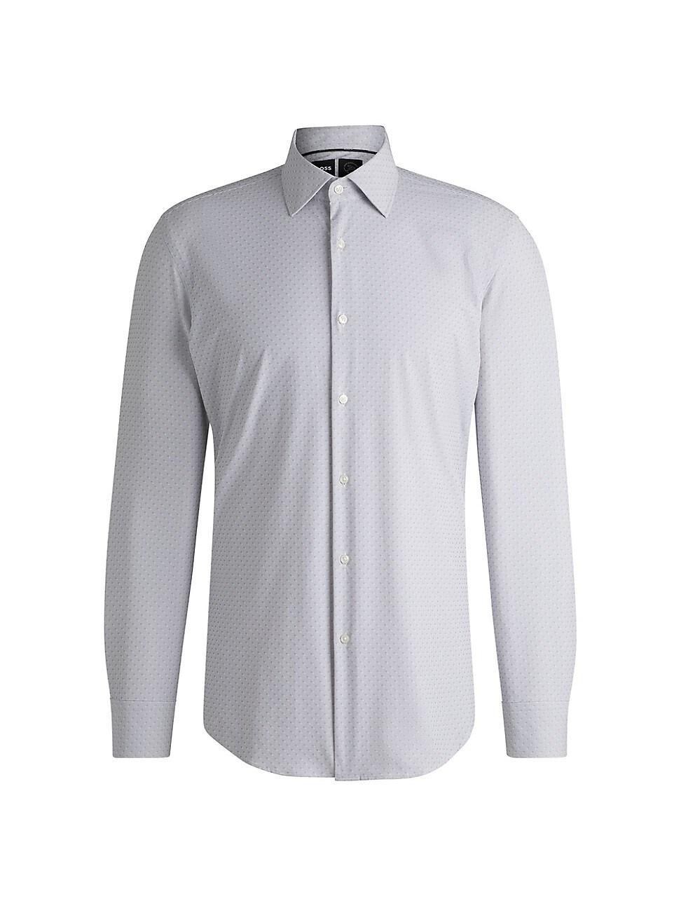 Mens Slim-Fit Shirt in Performance-Stretch Dobby Product Image