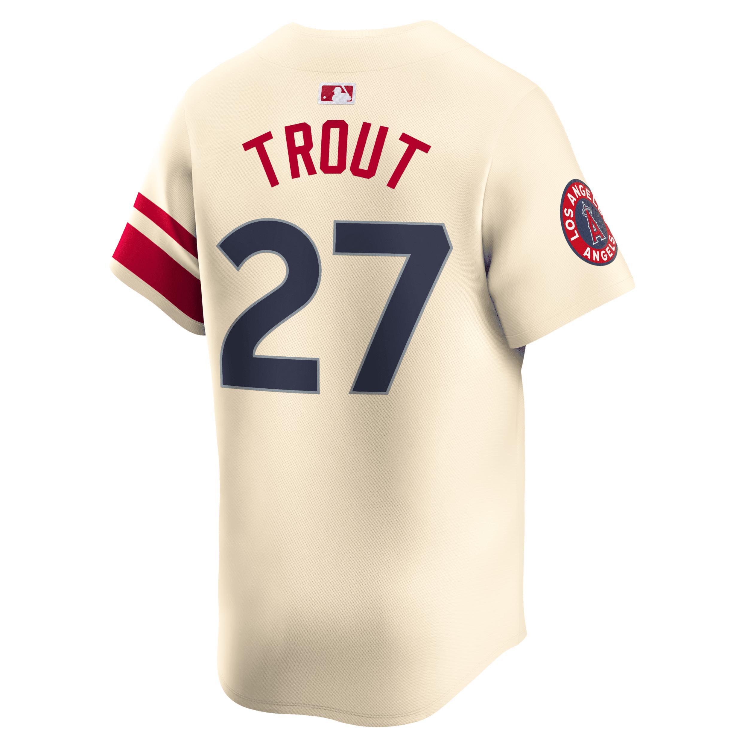 Mike Trout Los Angeles Angels City Connect Nike Men's Dri-FIT ADV MLB Limited Jersey Product Image