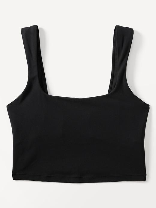 Transcend Square Neck Crop Bra A-C Product Image