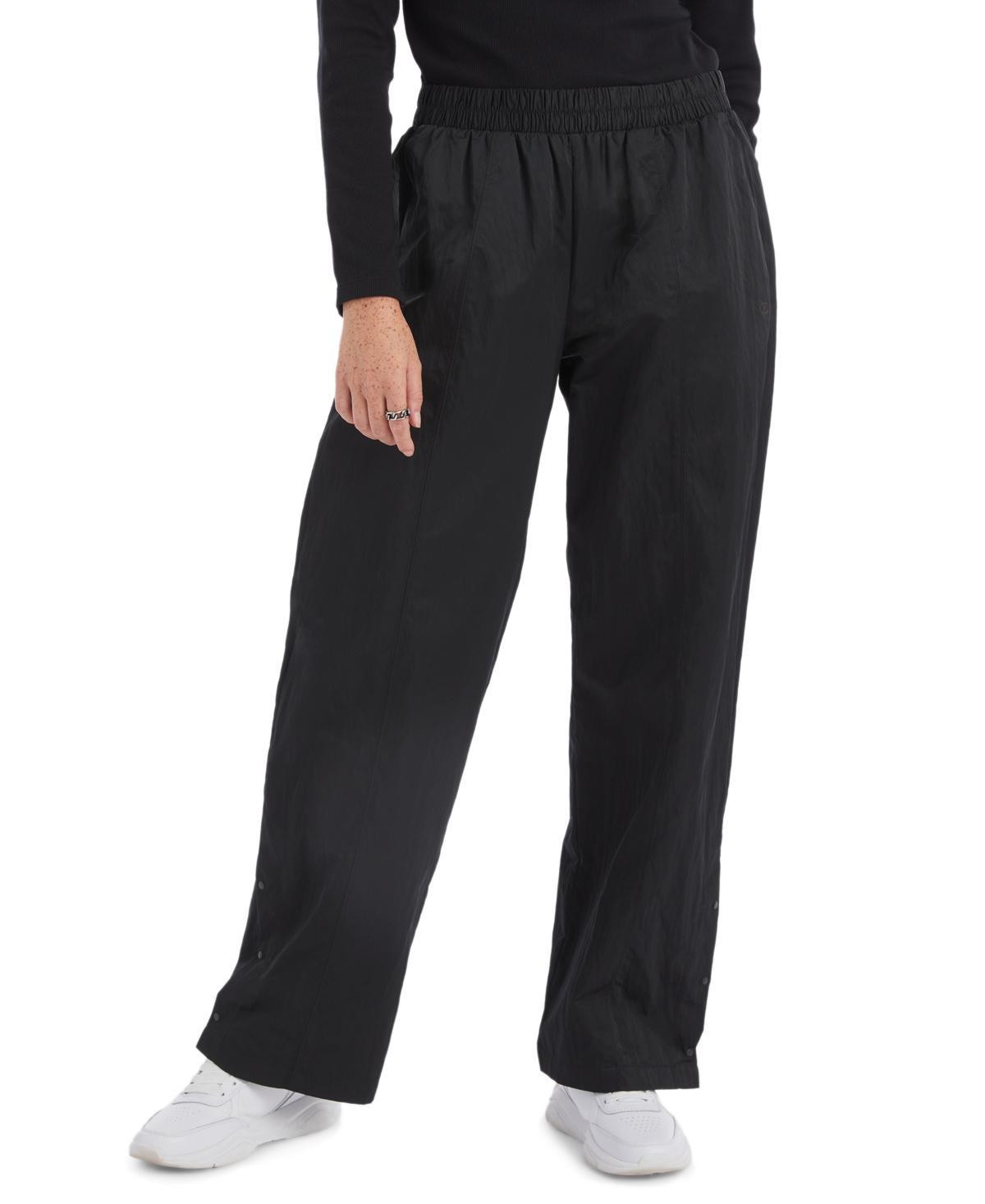 Champion Womens High Rise Snap Cuff Straight Leg Pants Product Image