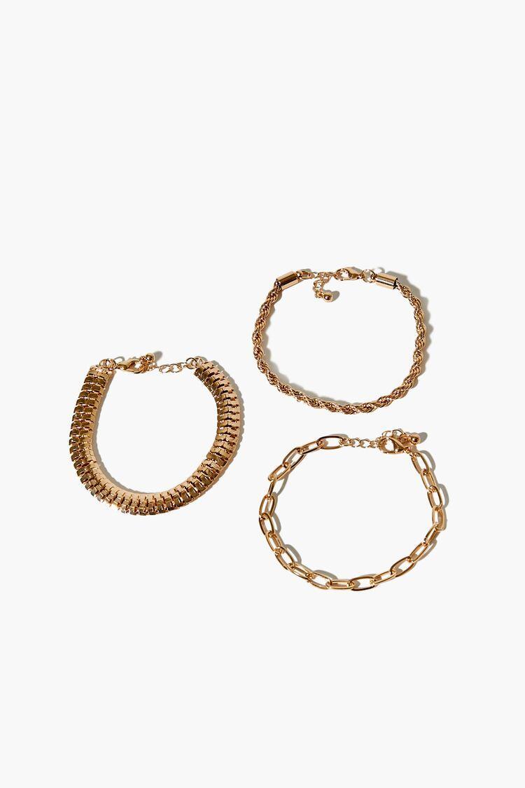 Rope Chain Bracelet Set | Forever 21 Product Image