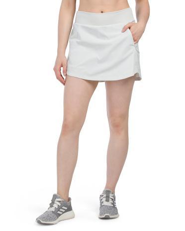 Fine Stretch Woven Skort For Women Product Image