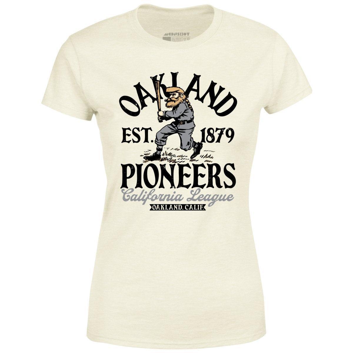 Oakland Pioneers - California - Vintage Defunct Baseball Teams - Women's T-Shirt Female Product Image