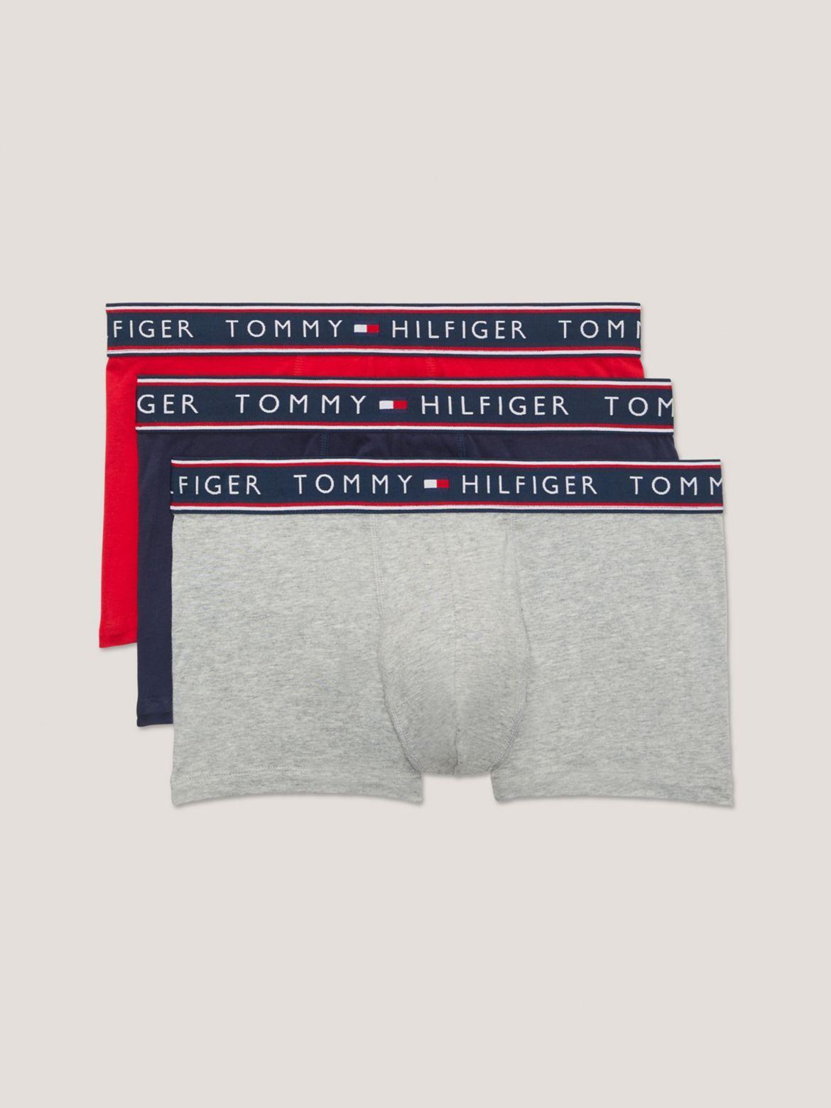 Tommy Hilfiger Men's Cotton Stretch Trunk 3-Pack Product Image