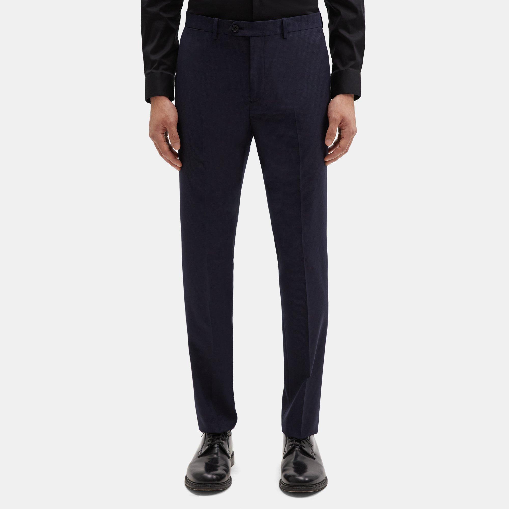 Grid Wool Slim-Fit Suit Pant | Theory Outlet Product Image