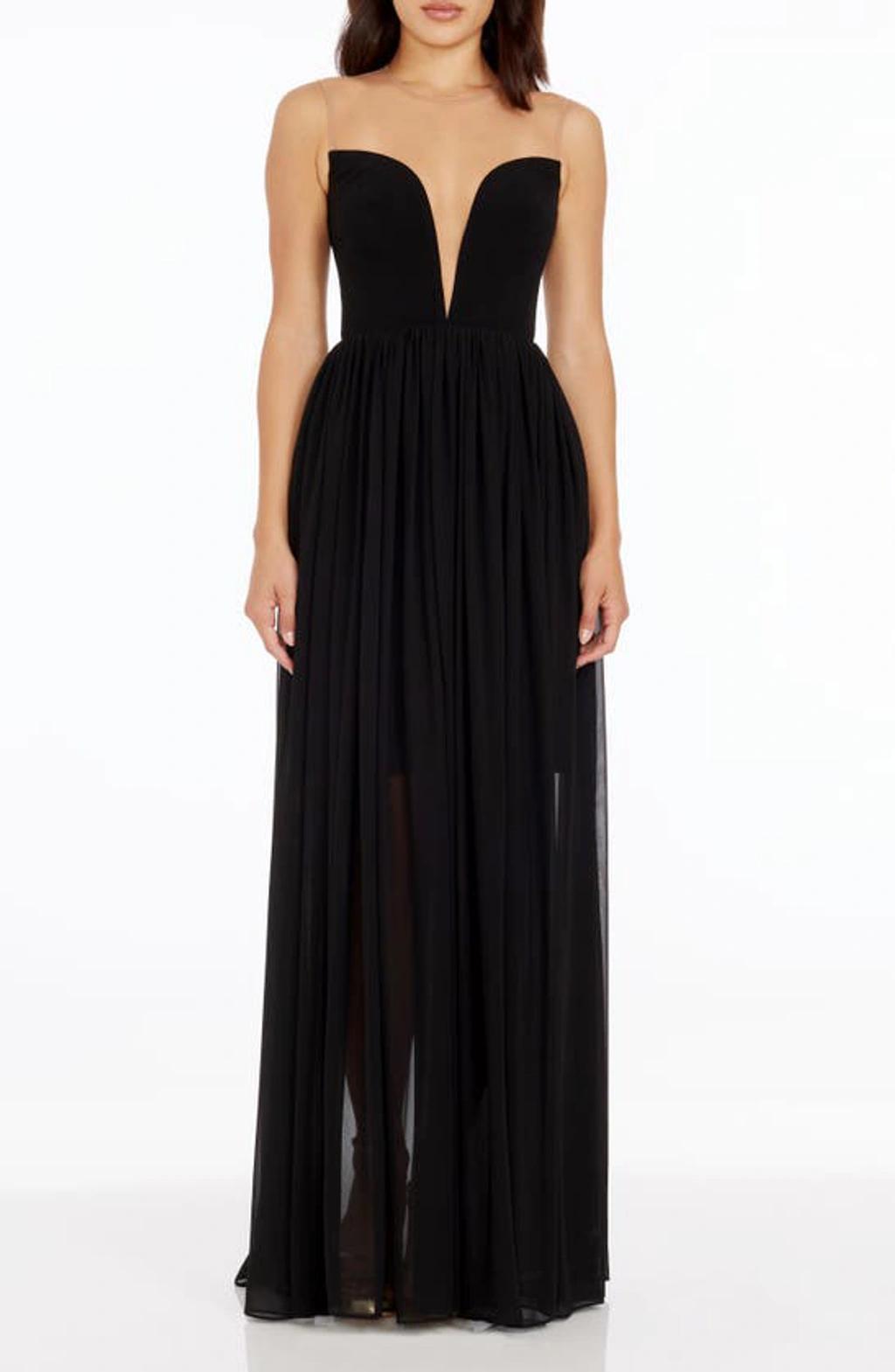 Eleanor Gown In Black Product Image