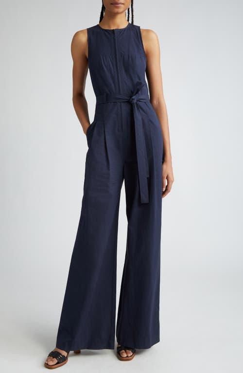 Ulla Johnson Marin Wide Leg Cotton Jumpsuit Product Image