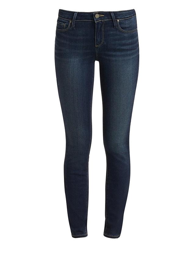 Womens Verdugo Transcend Mid-Rise Ankle Skinny Jeans Product Image