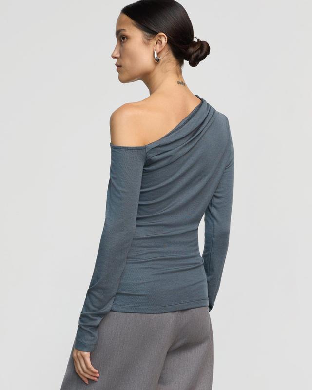 Ayra Tencel-Wool Off-Shoulder Tee Product Image