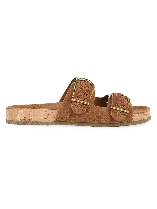 Womens Paige Suede Sandals Product Image