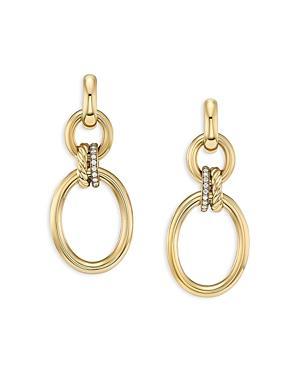 Womens DY Mercer Circular Drop Earrings In 18K Yellow Gold Product Image