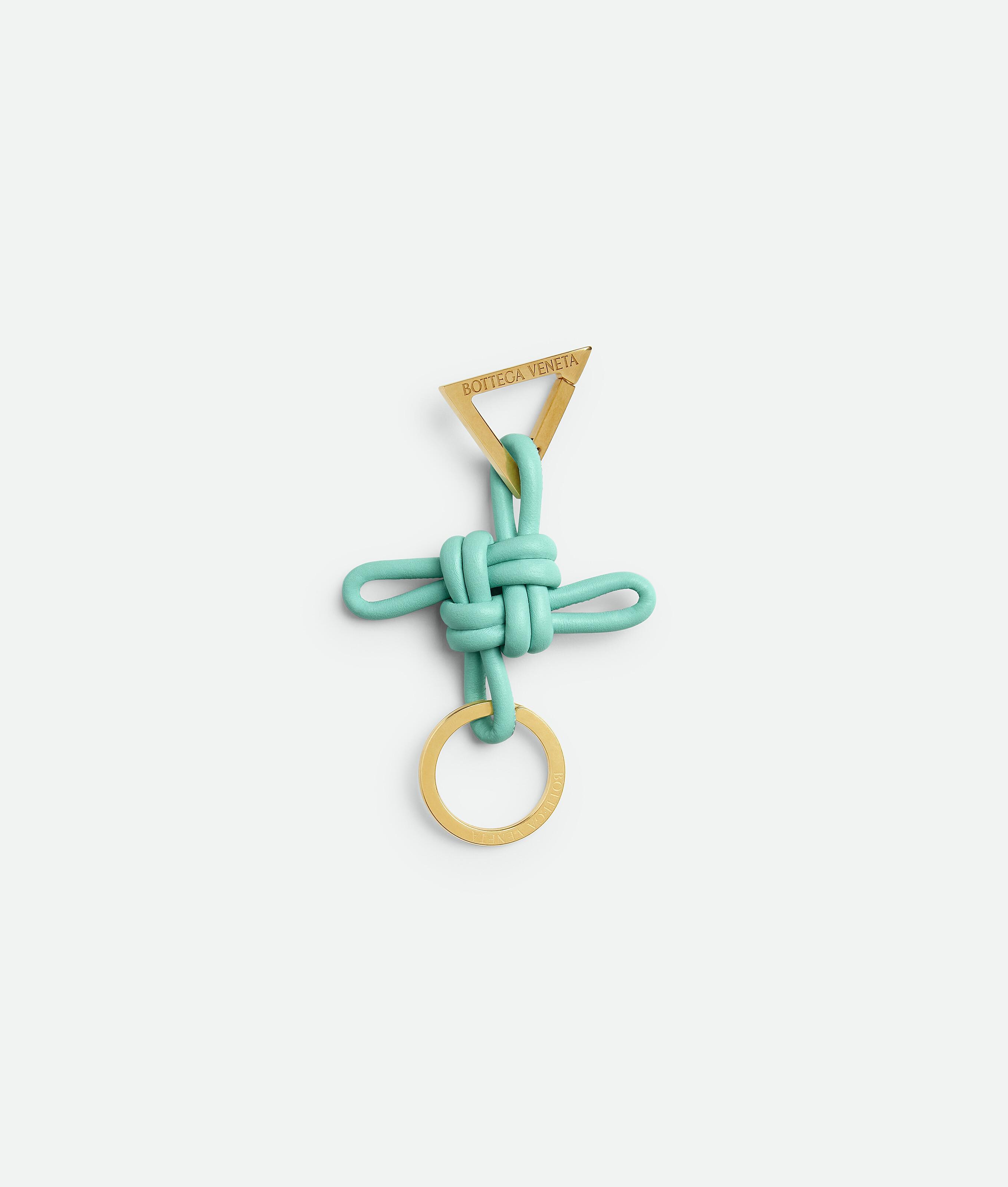 Women's Triangle Key Ring in Green oasis Product Image