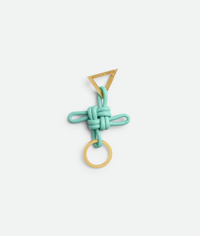 Women's Triangle Key Ring in Green oasis Product Image