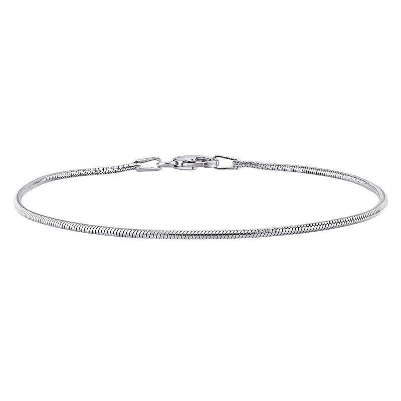 Stella Grace Sterling Silver 1.2 mm Snake Chain Bracelet, Womens Product Image