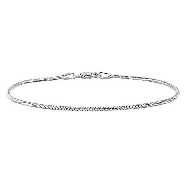 Stella Grace Sterling Silver 1.2 mm Snake Chain Bracelet, Womens Product Image