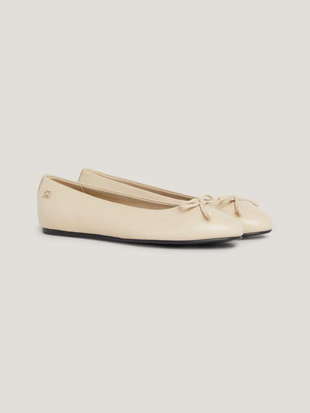 Tommy Hilfiger Women's Leather Ballerina Flat Product Image