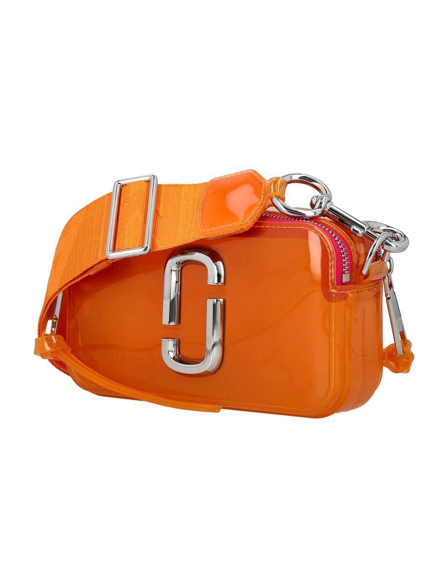 Clear View Rectangular Crossbody In Orange Product Image