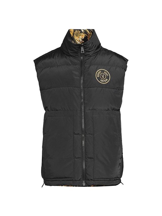 Mens Reversible Puffer Vest Product Image