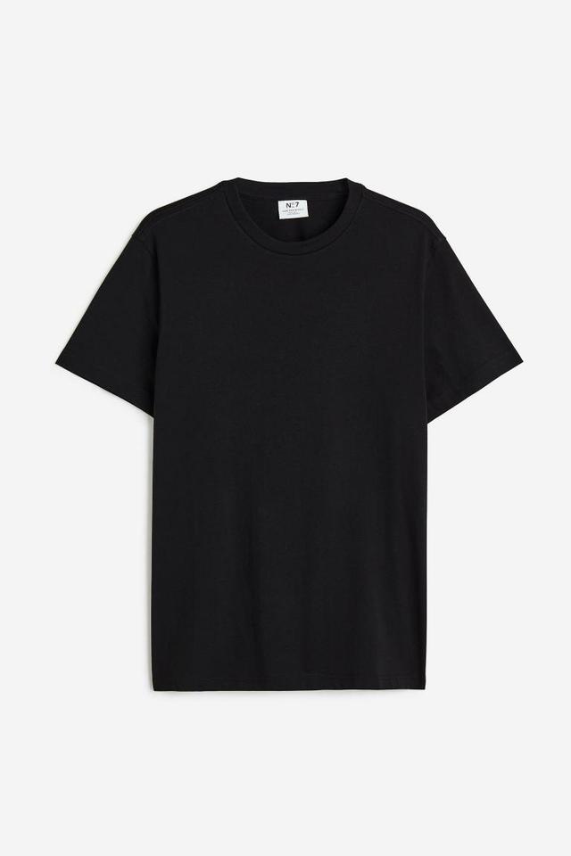 H & M - Essentials No 7: THE T-SHIRT - Black Product Image