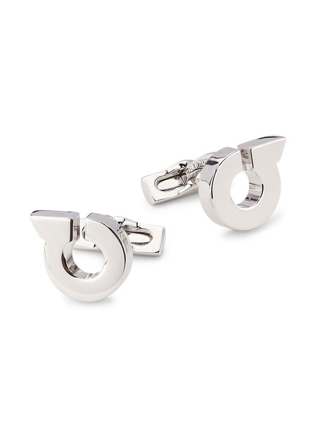 Mens Gancini Brass Cufflinks Product Image