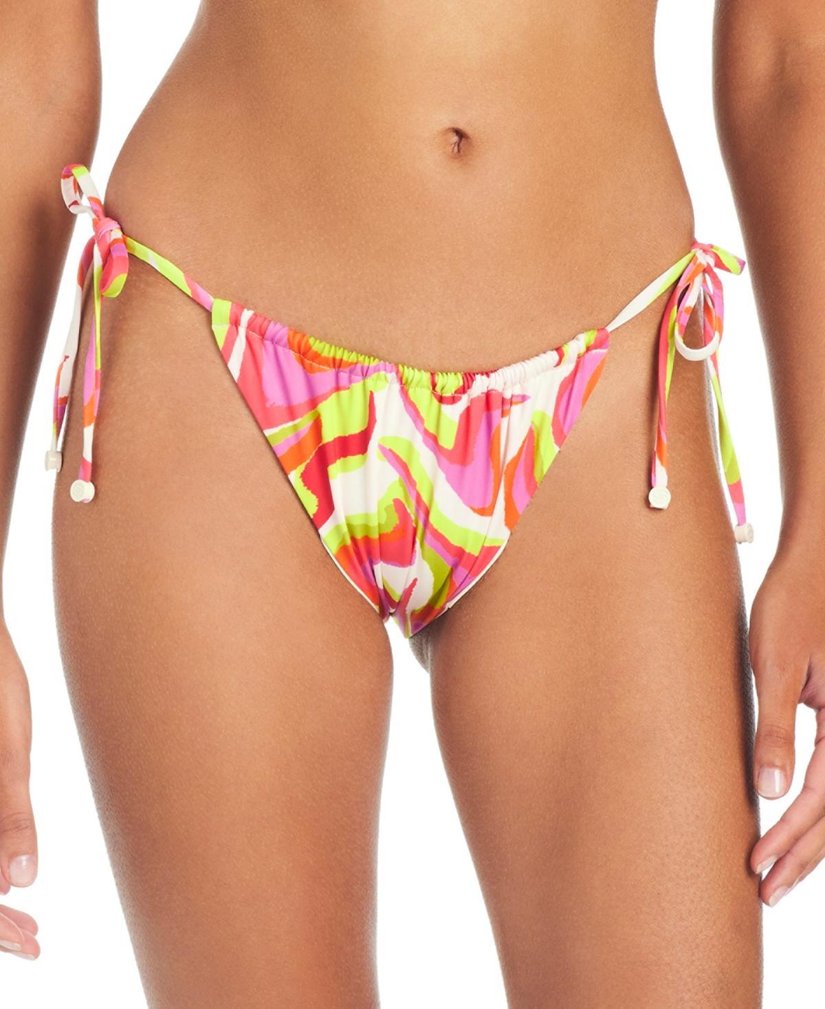 Sanctuary Womens Neon Swirl Tie-Side Hipster Bottom Product Image