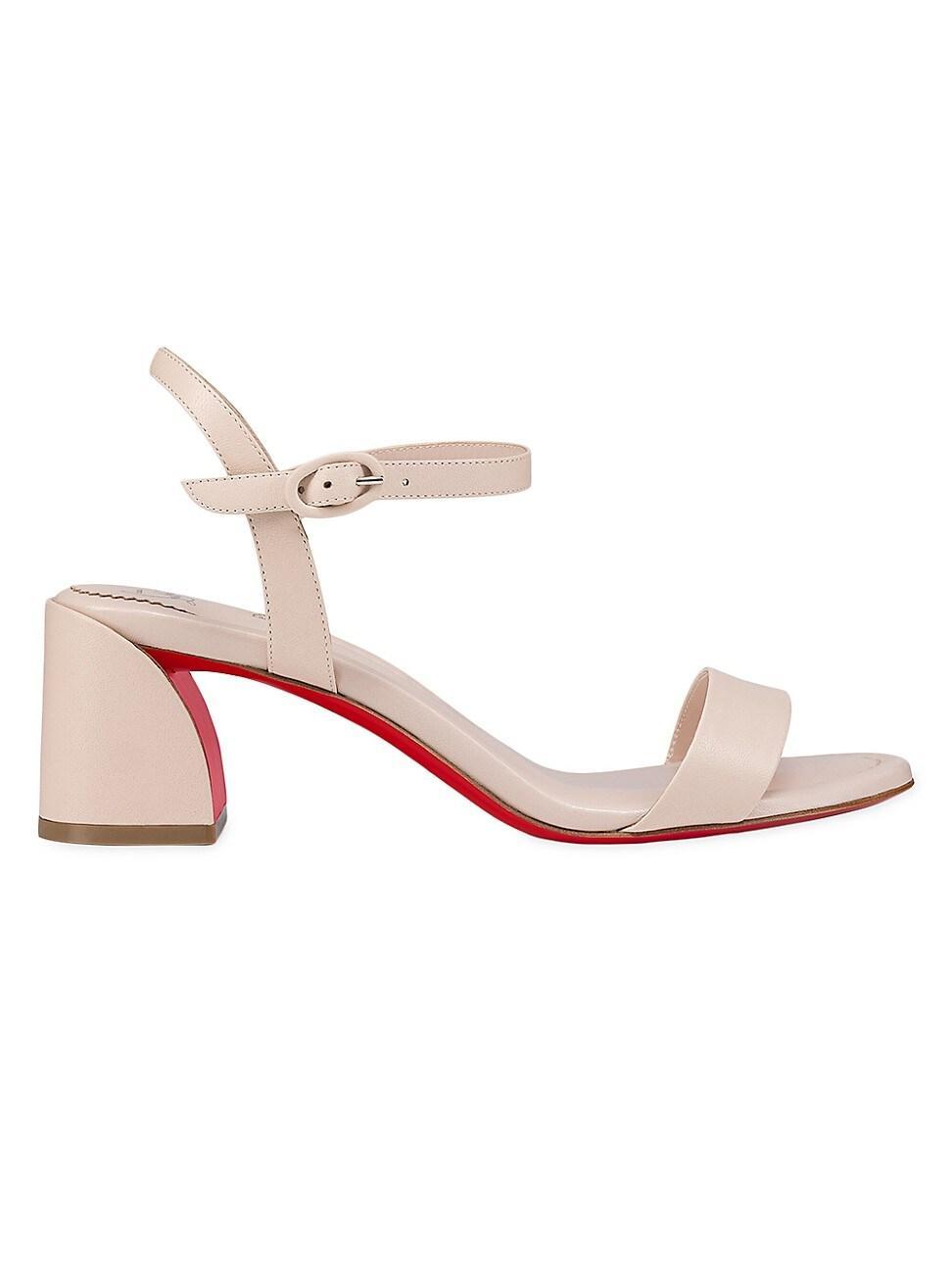 Miss Jane Red Sole Ankle-Strap Sandals Product Image