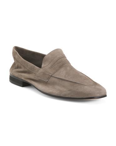 Suede Penny Loafers for Men Product Image