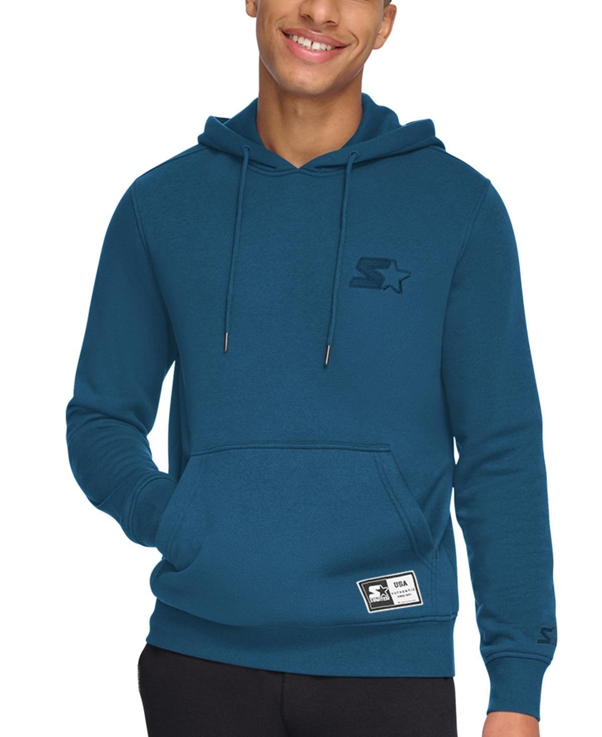 Starter Mens Classic-Fit Embroidered Logo Fleece Hoodie Product Image