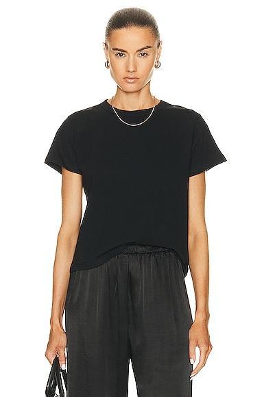 LESET The Margo Tee Charcoal. (also in S). Product Image