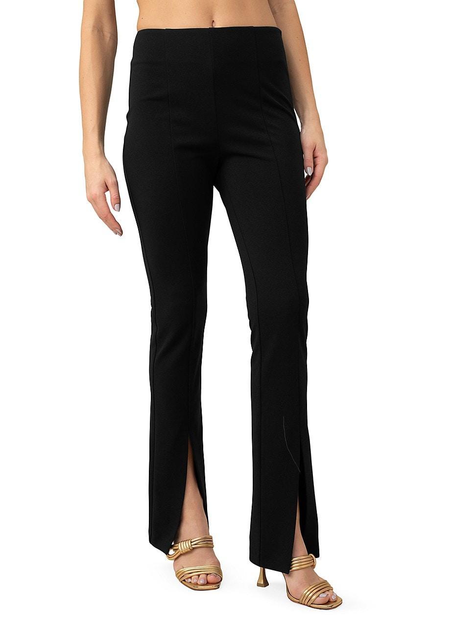 Womens Carine 2 Split-Hem Boot-Cut Pants Product Image