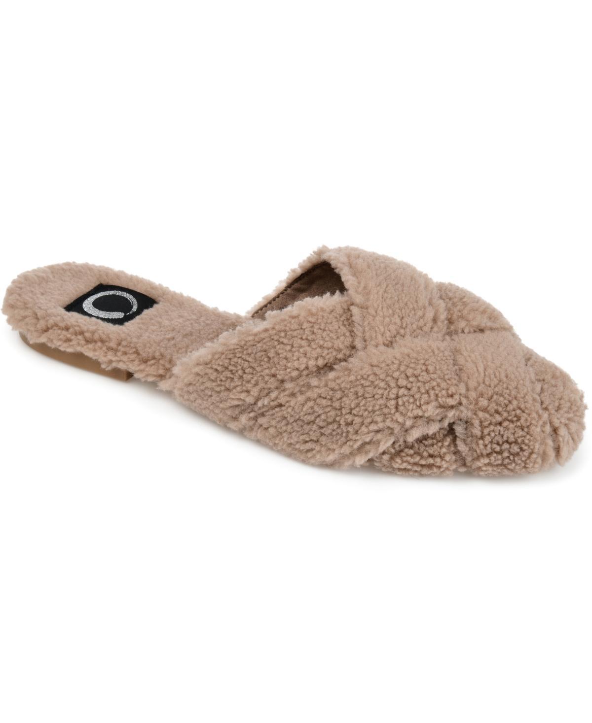 Journee Collection Womens Faux Fur Sereena Slipper Product Image