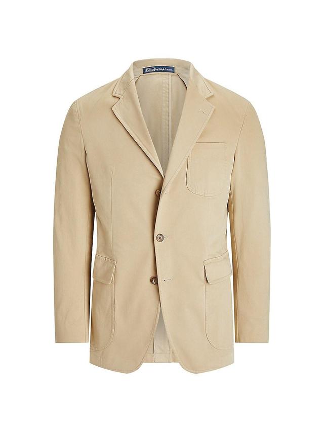 Mens Cotton Two-Button Suit Jacket Product Image