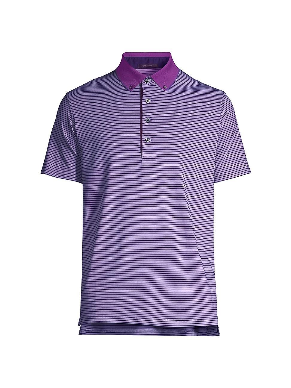 Mens Sahalee Striped Polo Shirt Product Image