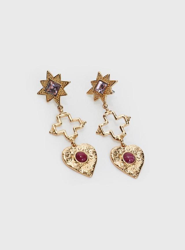 Capulet Earrings Gold Product Image