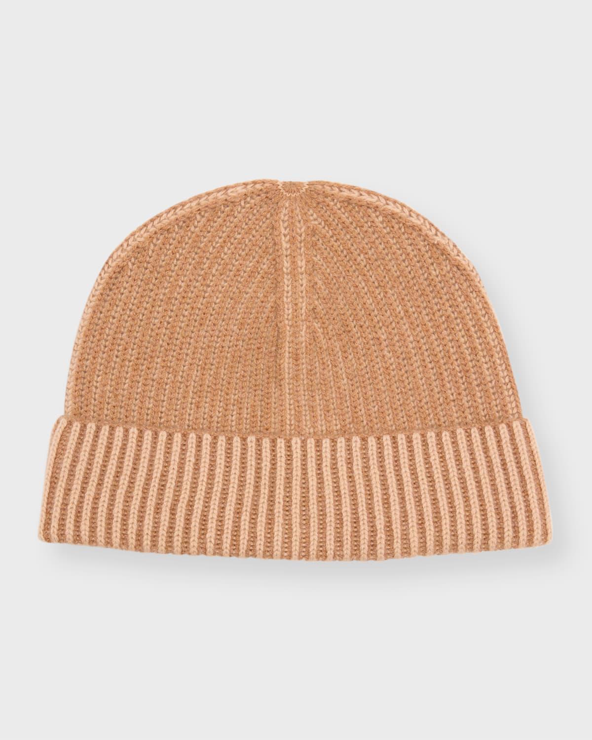 Mens Cashmere Beanie Hat Product Image