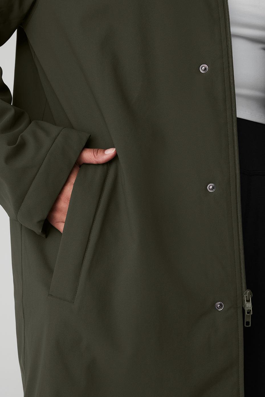 Signature Overcoat - Stealth Green Product Image