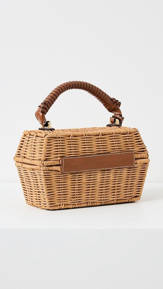 STAUD Wicker Tackle Box Bag | Shopbop Product Image