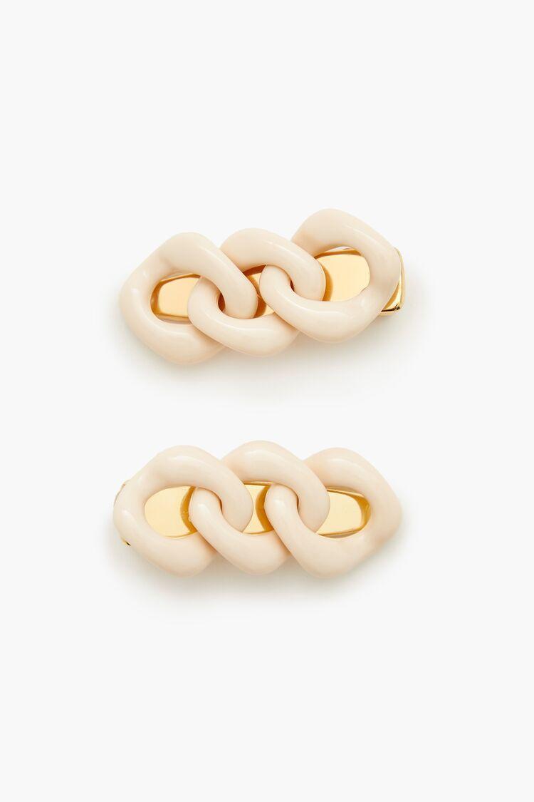 Curb Chain Hair Clip Set | Forever 21 Product Image