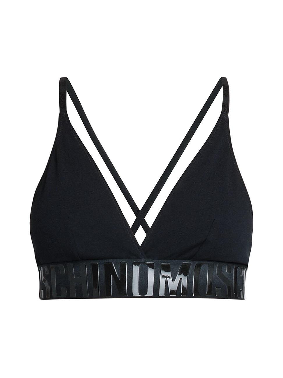 Womens Logo Triangle Bra Product Image