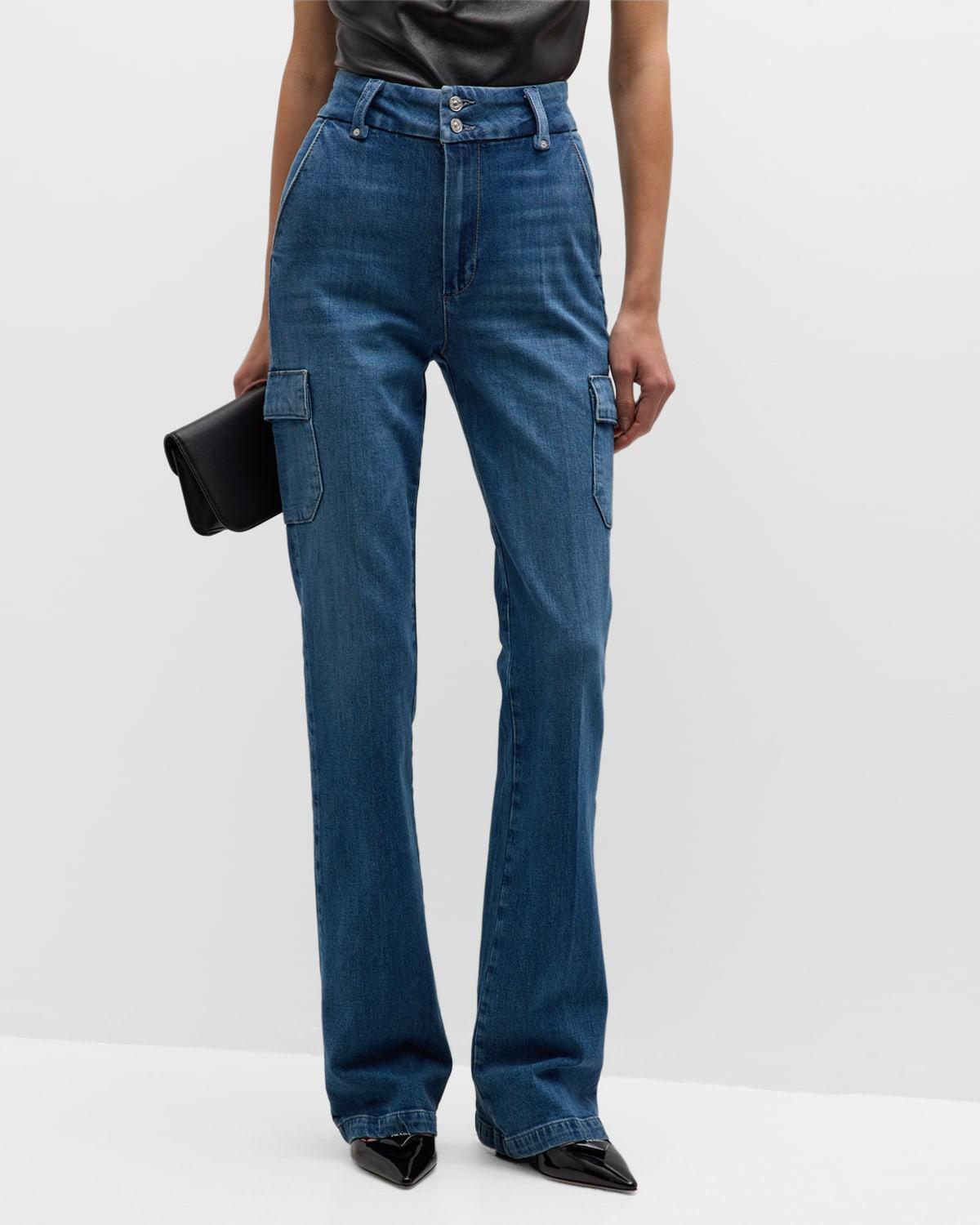 Dion Slim Straight Cargo Jeans Product Image