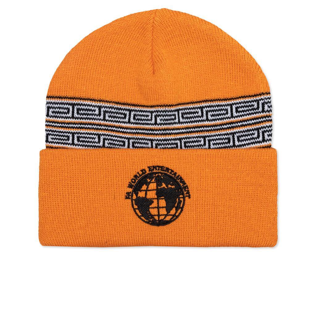 Greek Cuff Beanie - Orange Male Product Image