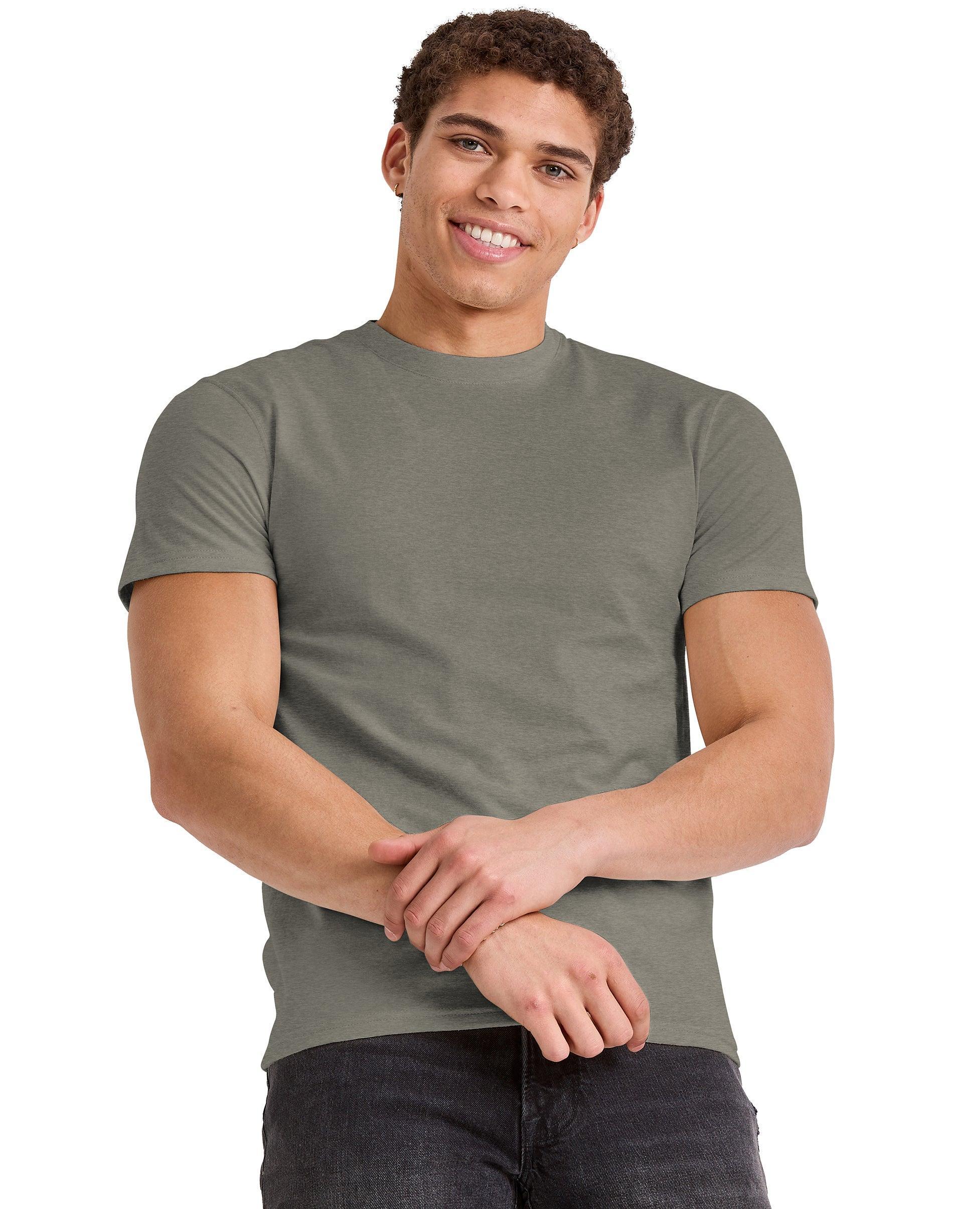 Mens Hanes Originals Tri-Blend Jersey Tee Product Image