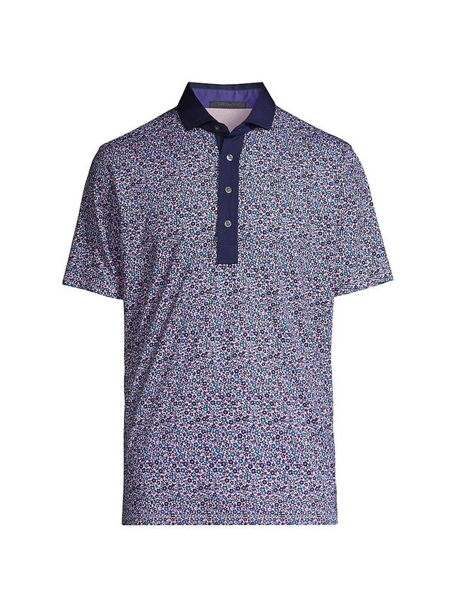 Mens Island Fever Abstract Polo Shirt Product Image