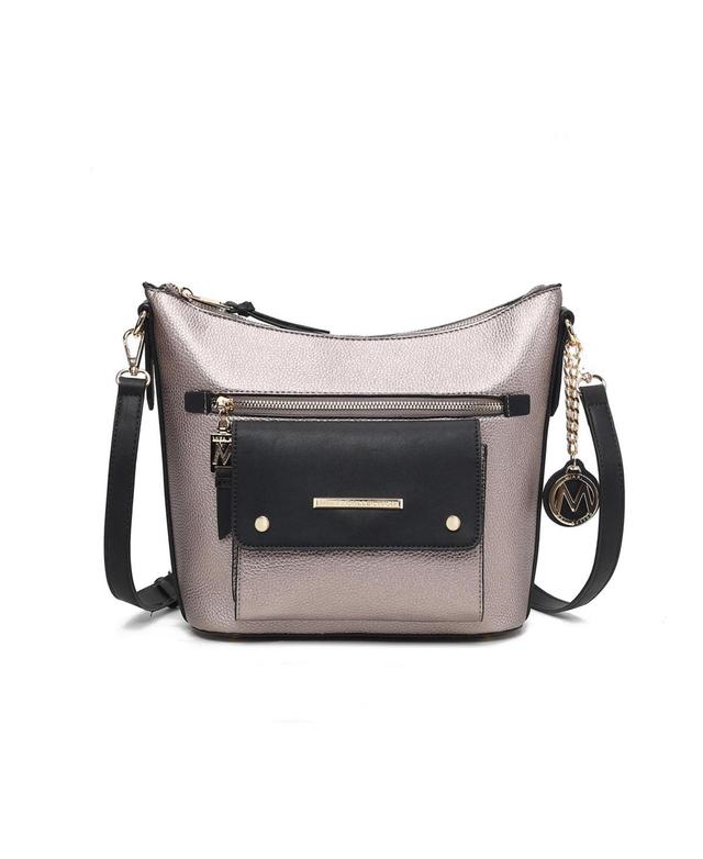 Mkf Collection Serenity Color Block Women s Crossbody Bag by Mia K Product Image