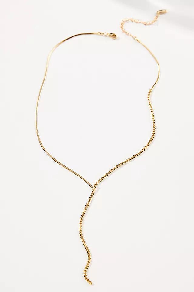 Asymmetrical Lariat Necklace Product Image