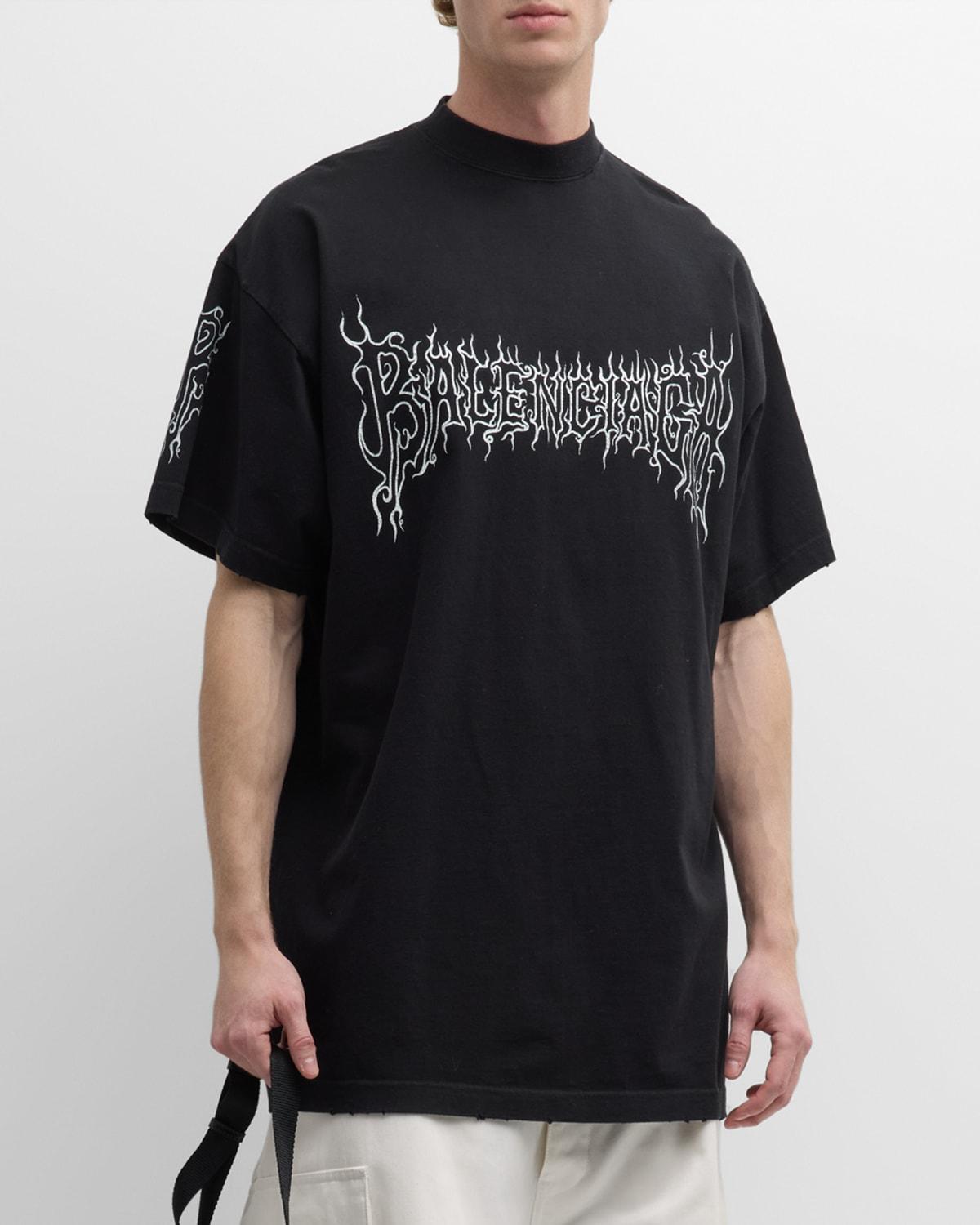 Mens Darkwave Oversized T-Shirt Product Image