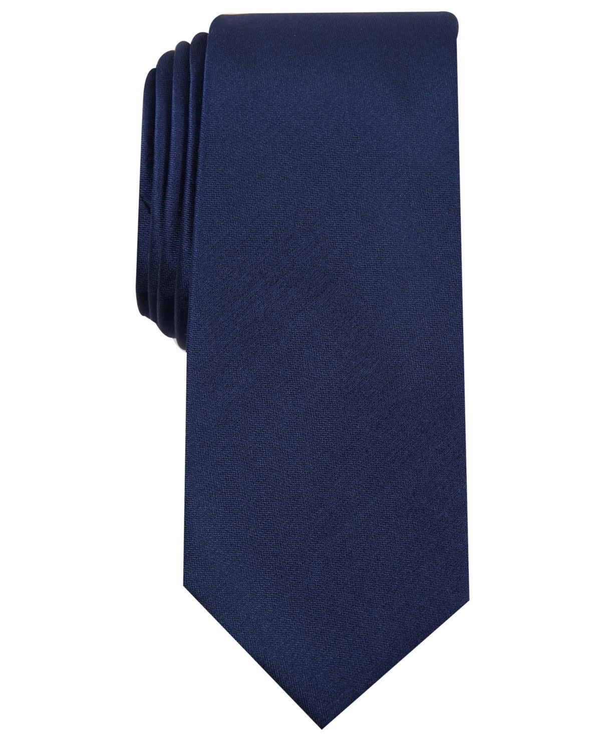 Alfani Mens Solid Texture Slim Tie, Created for Macys Product Image