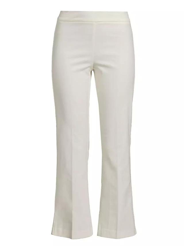 Corduroy Flared Crop Pants Product Image