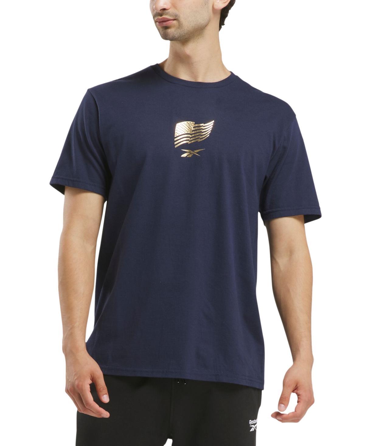 Reebok Mens Medal State of Mind Graphic Regular-Fit T-Shirt Product Image