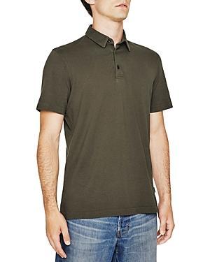 AG Bryce Short Sleeve Polo Shirt In Brown Product Image